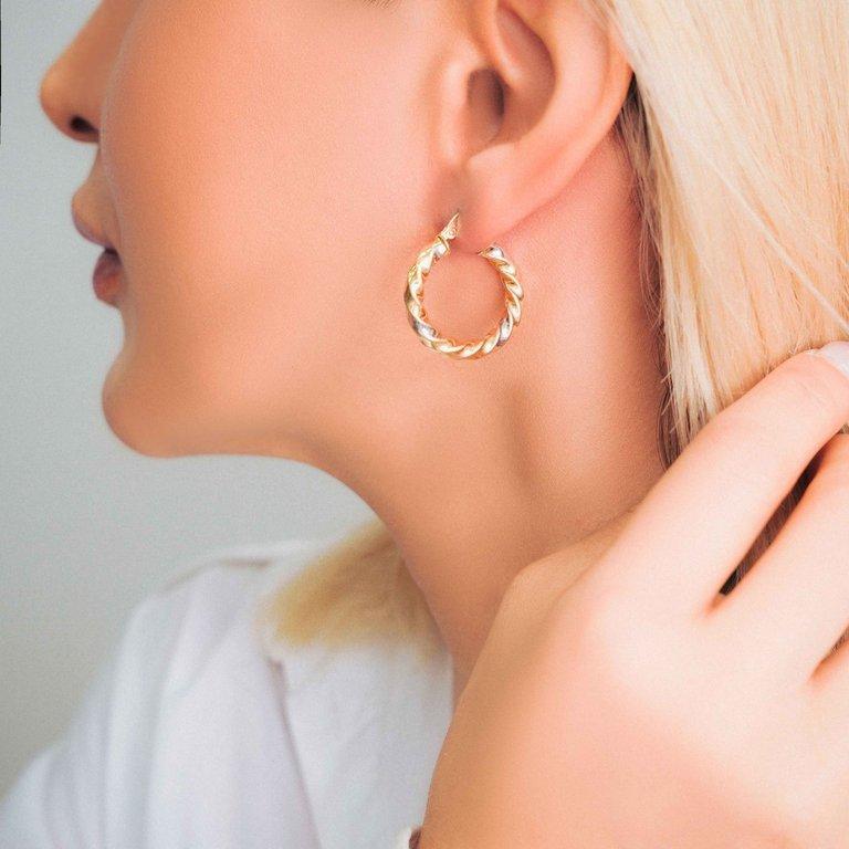 گوشواره حلقه ای لیانا
