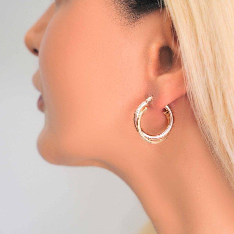 گوشواره حلقه ای لیانا