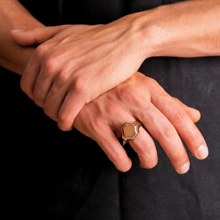 انگشتر مردانه شرکتی