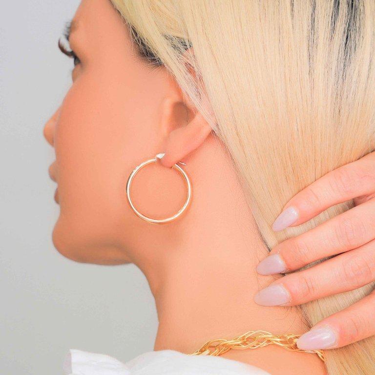 گوشواره حلقه ای لیانا