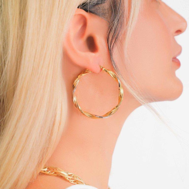 گوشواره حلقه ای لیانا
