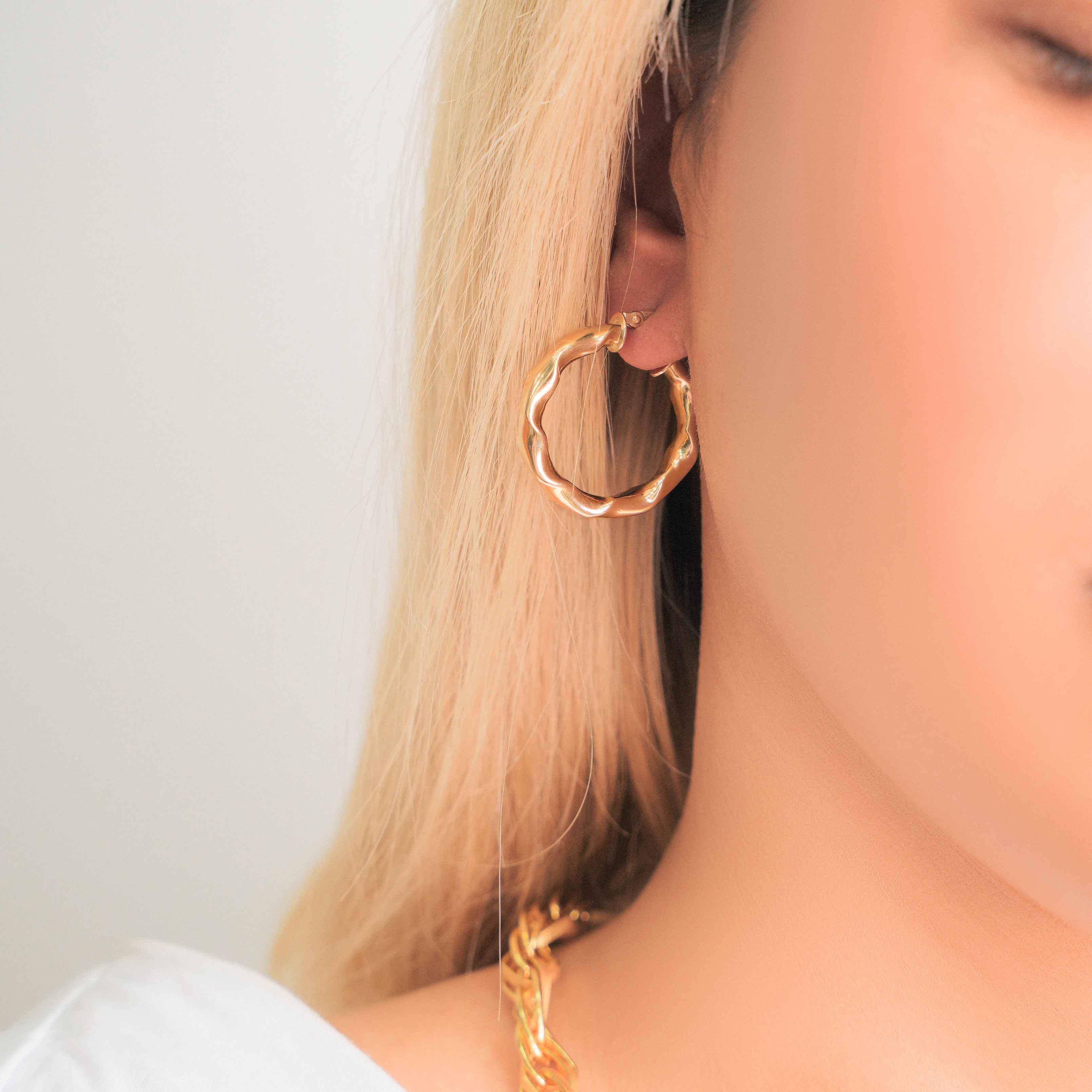 گوشواره حلقه ای لیانا
