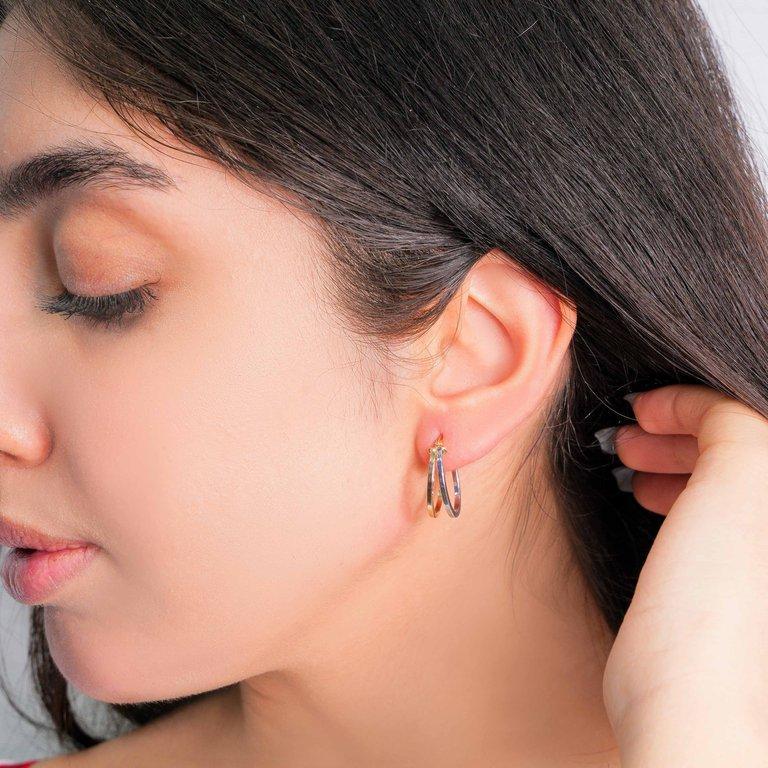  گوشواره حلقه ای لیانا 