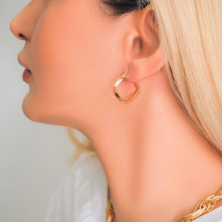 گوشواره حلقه ای لیانا